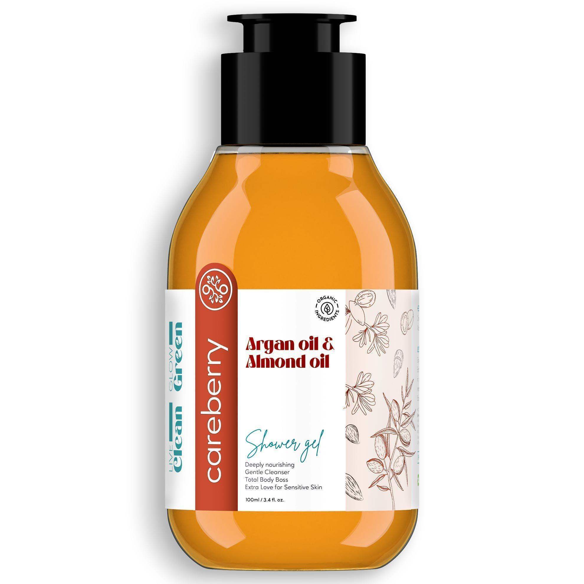 Argan & Almond Oil Nourishing Shower Gel - Careberry