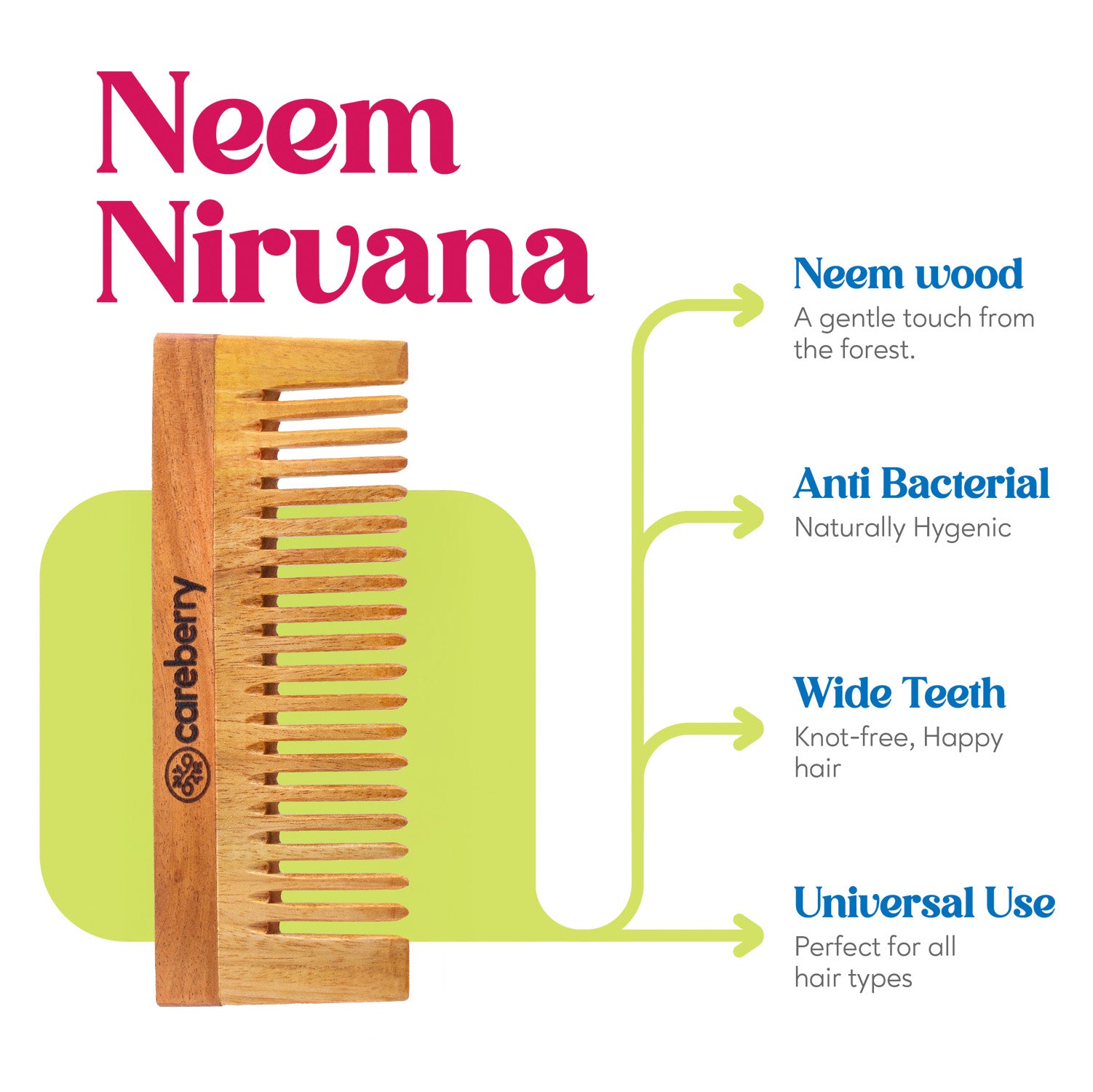 Neem Nirvana Shampoo Comb